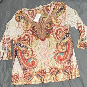 NWT Live and let live blouse (XL)